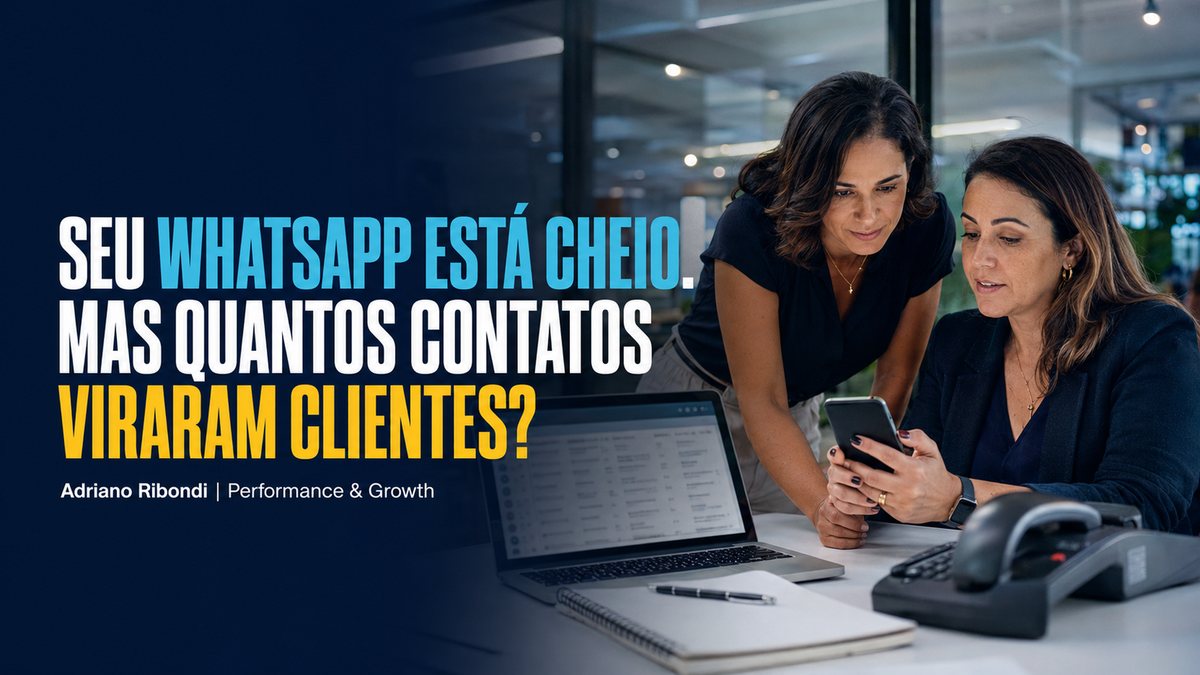 Leads para serviços B2C sem lotar o WhatsApp