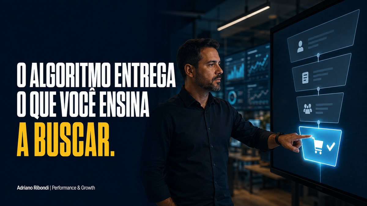 Qual conversão você está ensinando o algoritmo a buscar?