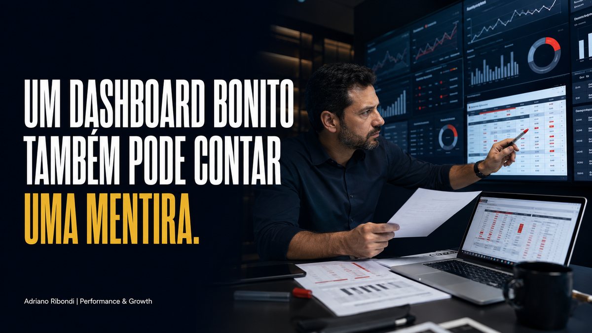 O dashboard está bonito. Mas os dados são confiáveis?