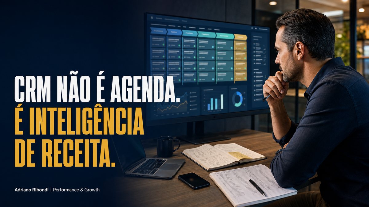 Seu CRM registra a jornada do lead ou funciona apenas como uma agenda de contatos?
