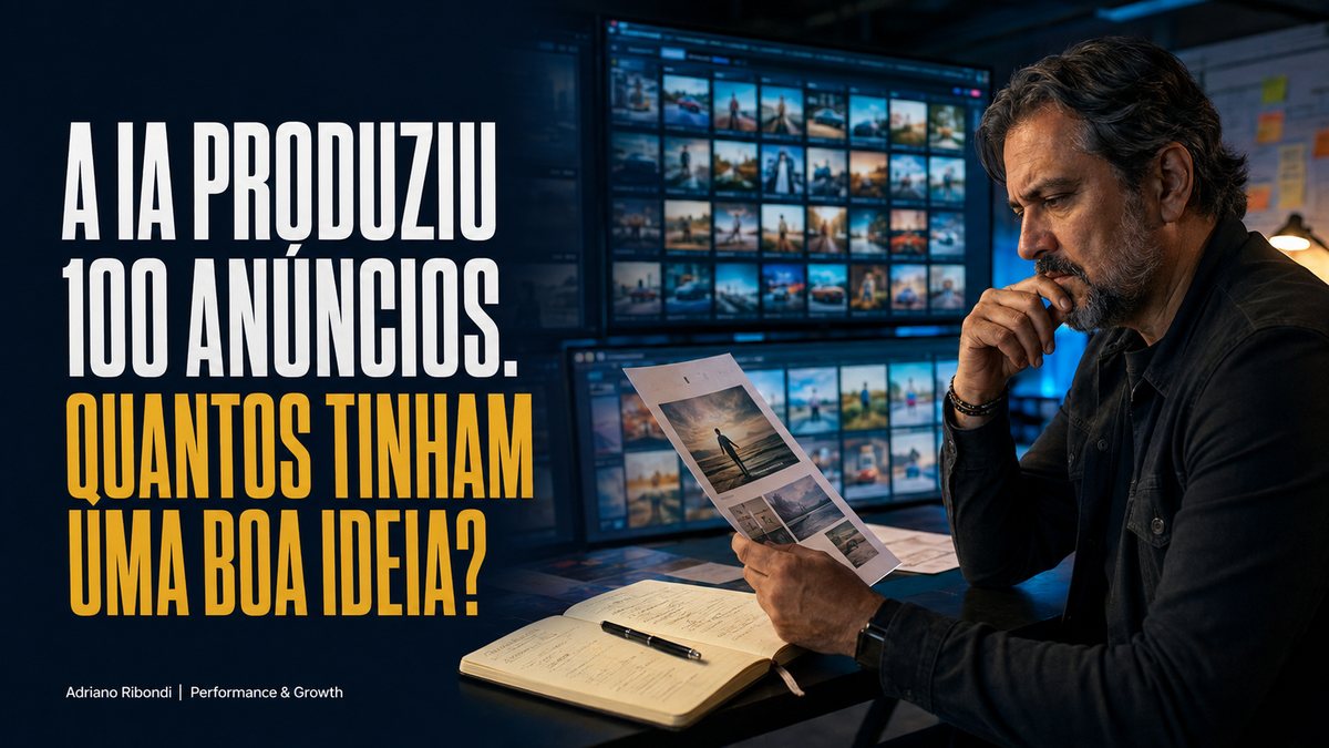 A IA está produzindo mais anúncios. Mas eles estão ficando melhores?
