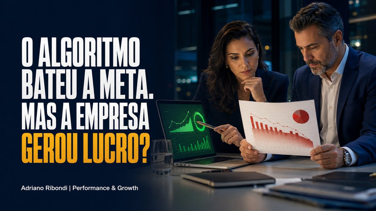 Seu algoritmo está otimizando conversão ou lucro de verdade?