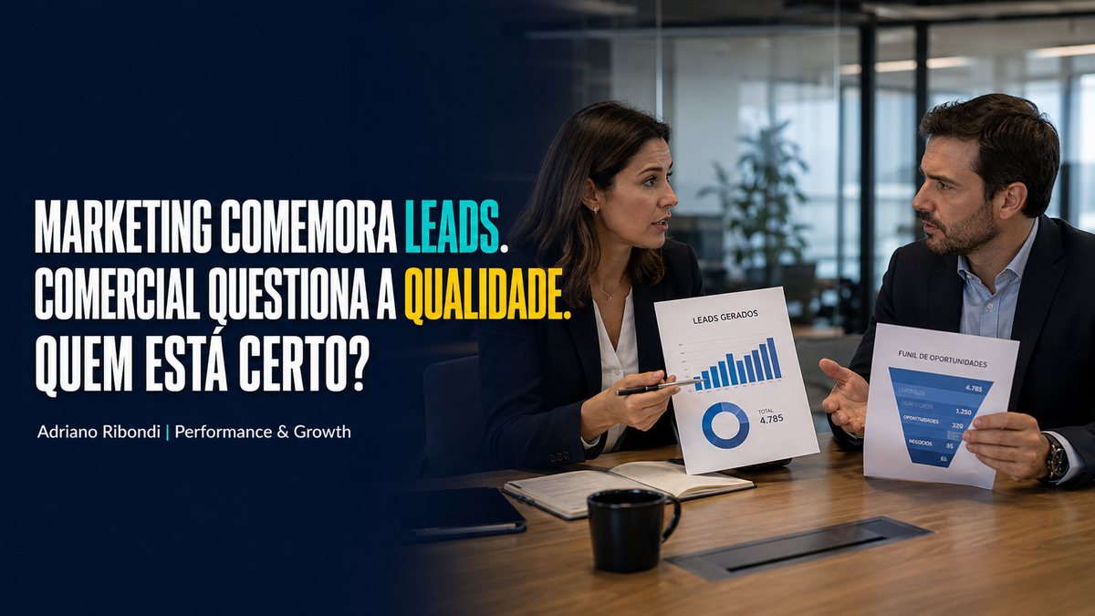 Marketing, leads e qualidade comercial
